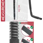 Universal Extendable Bath Sink Overflow Hose Flexible 405mm-1400mm