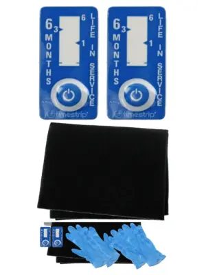 Universal Kitchen Exhaust Fan Carbon Grease Filter Kit – Complete Set