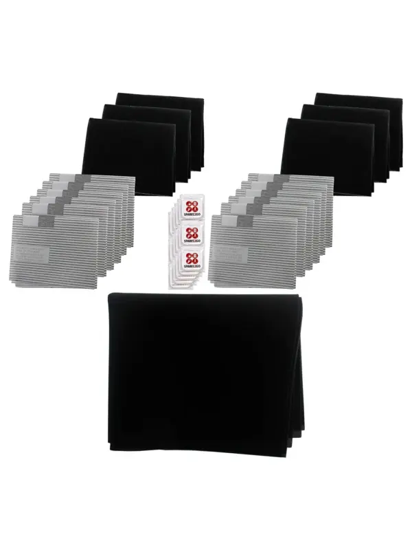 Universal Kitchen Hood Filter Kit – 6 Grease, 3 Carbon & 15 Fresheners