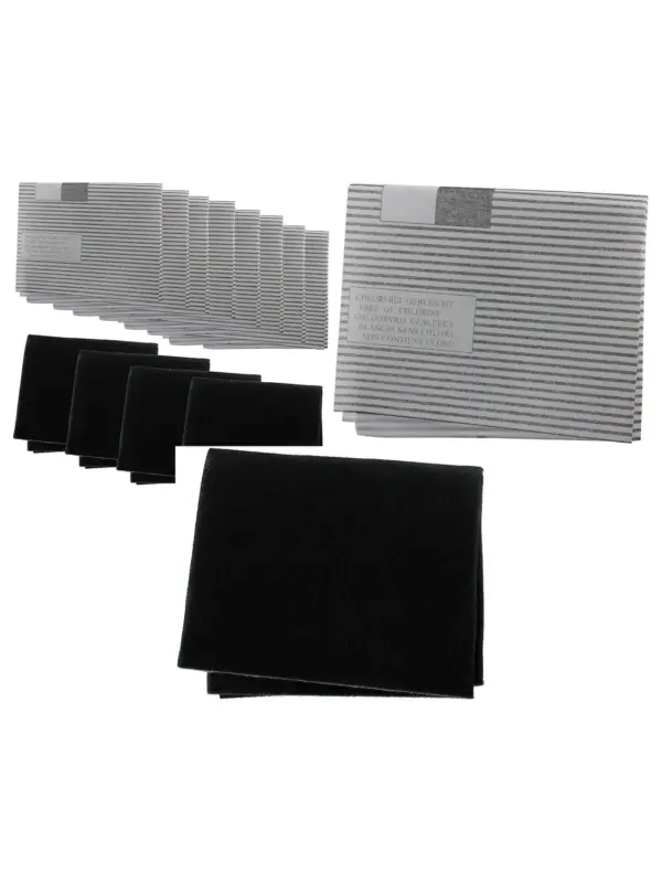 Universal Kitchen Hood Filter Kit – 8 Grease & 4 Carbon Filters
