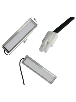Universal Kitchen Hood LED Light - 175×48mm 2.5W Vent Extractor Lamp