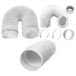 Universal Kitchen Hood Vent Hose Extension Kit – 3m x 5mm Pipe