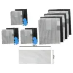 Universal Large Kitchen Hood Grease Filter – 2 Pack, Custom Fit