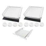Universal Laundry Stack Kit Vibration Dampening for Washers and Dryers