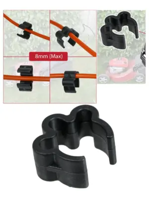 Universal Lawn Mower Cable Clamp – Wire Frame Clip Replacement