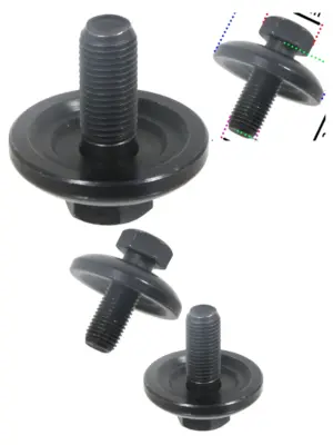 Universal M10 Lawn Mower Blade Bolt Set - 2 Bolts and Washers