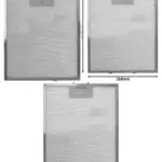 Universal Metal Mesh Cooker Hood Filter – 306×268 mm