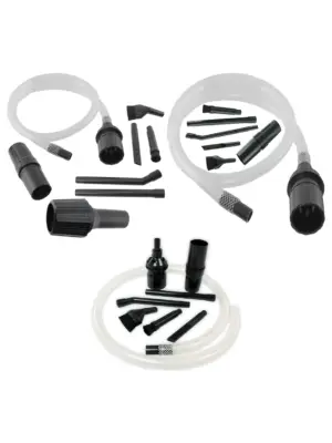 Universal Micro Vacuum Attachment Tool Kit for Workbench & PC Desk