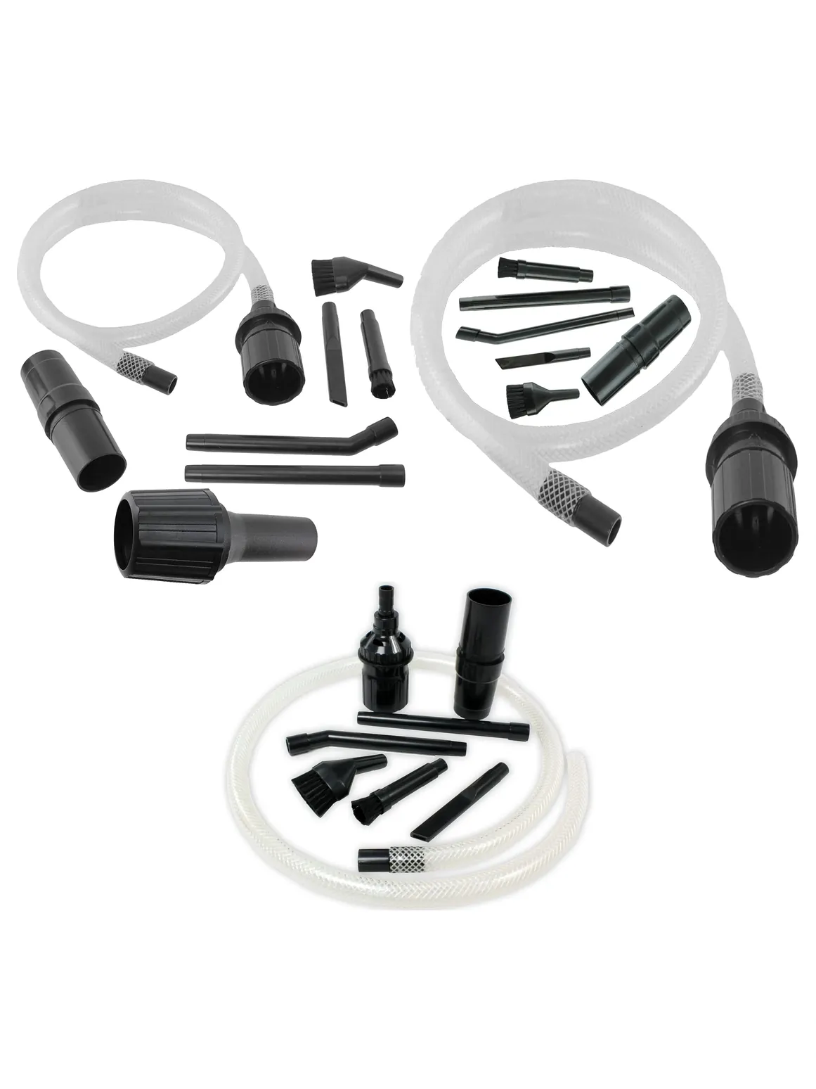 Universal Micro Vacuum Attachment Tool Kit for Workbench & PC Desk
