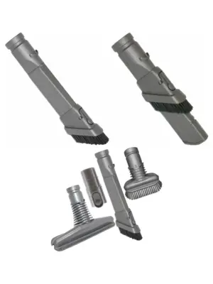 Universal Mini Crevice & Upholstery Brush Kit for Dyson Vacuums