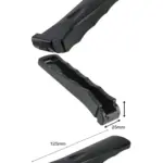 Universal Oven Grill Pan with Molded Grip & Detachable Handle