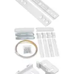Universal Refrigerator Door Slider Kit – 4 Mounting Brackets