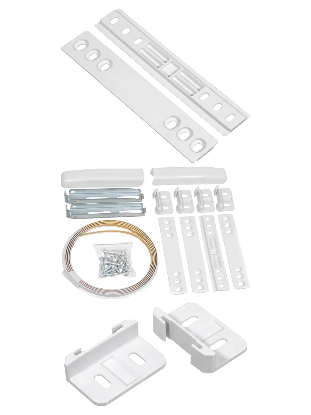 Universal Refrigerator Door Slider Kit – 4 Mounting Brackets