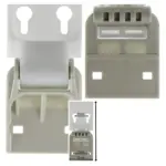 Universal Single Counterbalance Hinge for Chest Freezer Doors