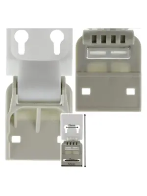 Universal Single Counterbalance Hinge for Chest Freezer Doors