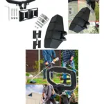 Universal Strimmer Grip Handle & Blade Guard – 24‑28mm Pole Reducer
