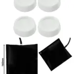 Universal Washer/Dryer Anti‑Vibration Feet + Shock Pad
