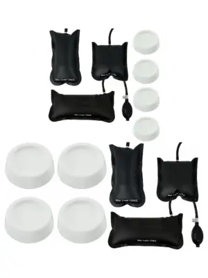 Universal Washing Machine & Dryer Anti‑Vibration Feet with Shock Pads