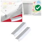 Universal White 145mm Fridge Freezer Door Handles – Pack of 2