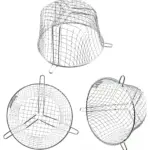 Universal Zinc Coated Boiler Flue Guard Round 180mm 7in