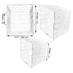 Universal Zinc-Coated Boiler Flue Guard – Square 11x10x10.5 in
