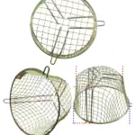 Universal Zinc-Coated Round Cage for CCTV Camera & Security Light 180mm