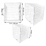Universal Zinc‑Coated Square Security Cage with Alarm