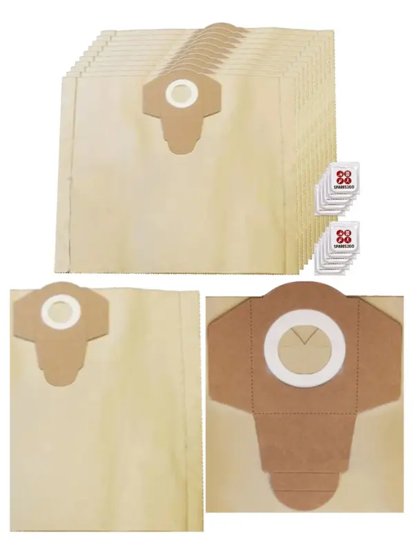 Vacmaster 30L Vacuum Dust Bag Set – 10 Bags + Fresheners