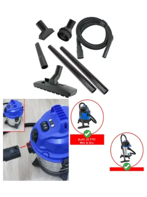 Vacmaster Multi 20 Power 30 PTO Wet/Dry Vacuum Spare Parts 2m Hose