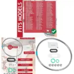 Vaillant Boiler Burner & Exchanger Door Gasket Kit – ecoMAX/ecoTEC