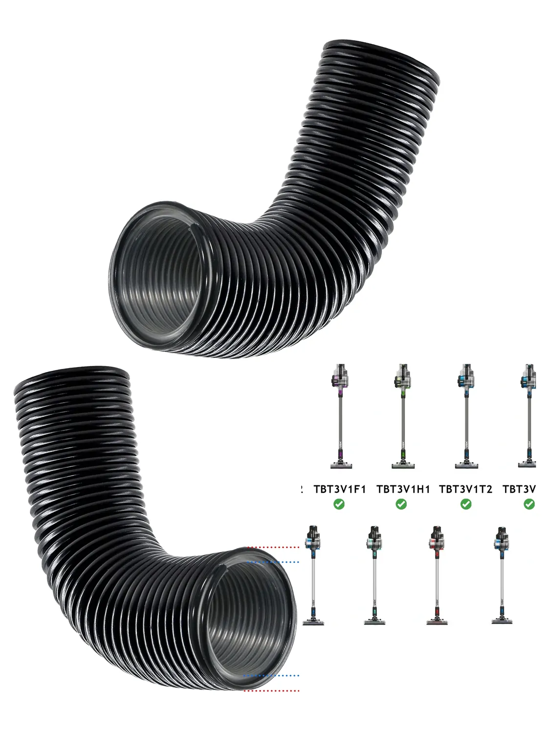 Vax Blade Vacuum Hose for 24V/32V Floor Head Duct Repair