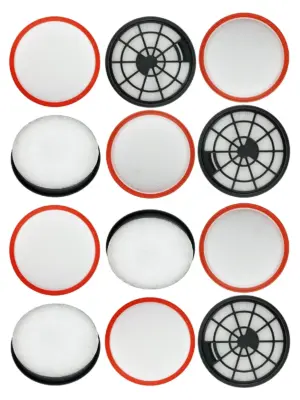 VAX C86-E2 HEPA Motor Filter Replacement Kit – 6 Pack