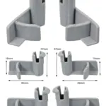 Vax Dual V-124 Carpet Cleaner Water Tank Latch Clip Replacement