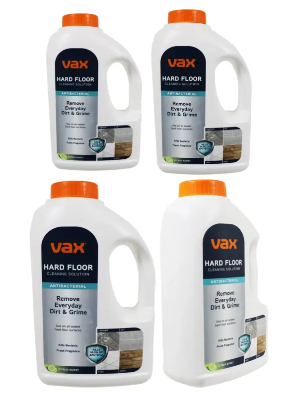 Vax ONEPWR Cleaner 1L x2 – Glide & Spotwash for Hard Floors & Rugs