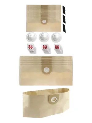 VAX PRO V100 Vacuum Bags - 15 Pack with Filter Kit & Fresheners