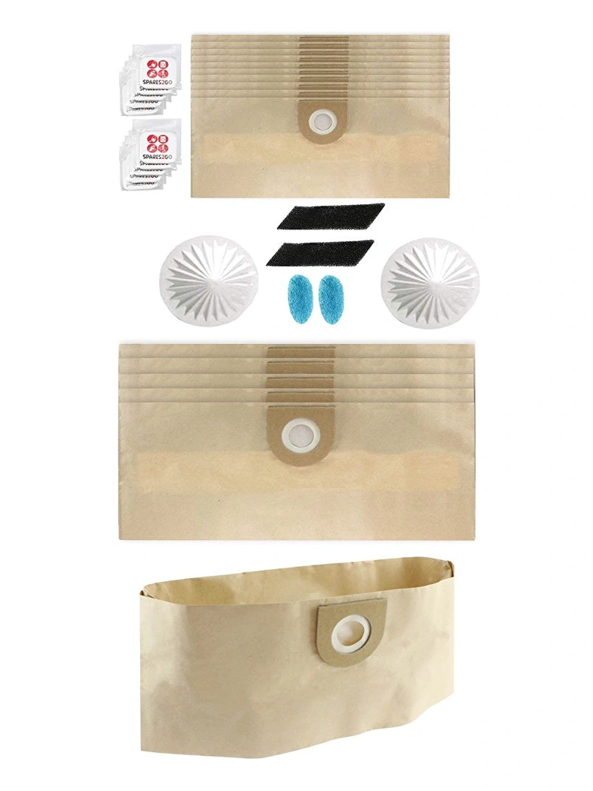 VAX PRO V100 Vacuum Bags & Filter Kit – 10 Pack with Fresheners