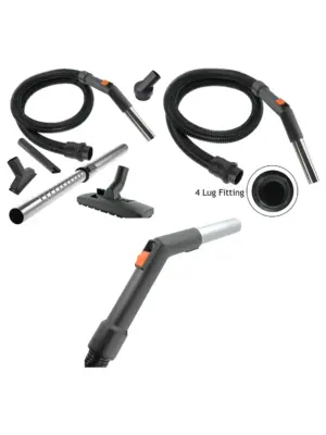 VAX Rapide 6131 Hose Kit – 4‑Lug End, Extendable Rod & Tools