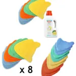 Vax Steam Fresh Cleaner Pads – 8 Cover Pads + Detergent for S86