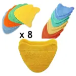 Vax Steam Fresh Mop Cover Pads – 8 Pack Replacement for S86 Series