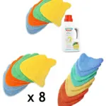 Vax Total Home Master Steam Cleaner Pads 8 Cover Pads + Detergent