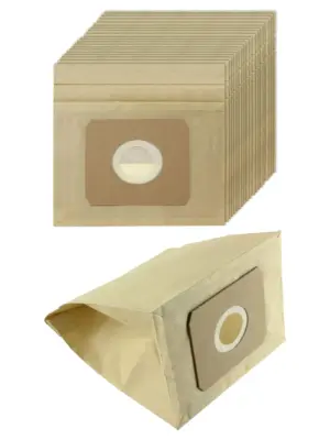 VAX Vacuum Cleaner Replacement Dust Bags – Strong Lined, 20 Pack