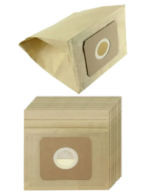 VAX Vacuum Cleaner Replacement Dust Bags Strong Lined Pack of 10