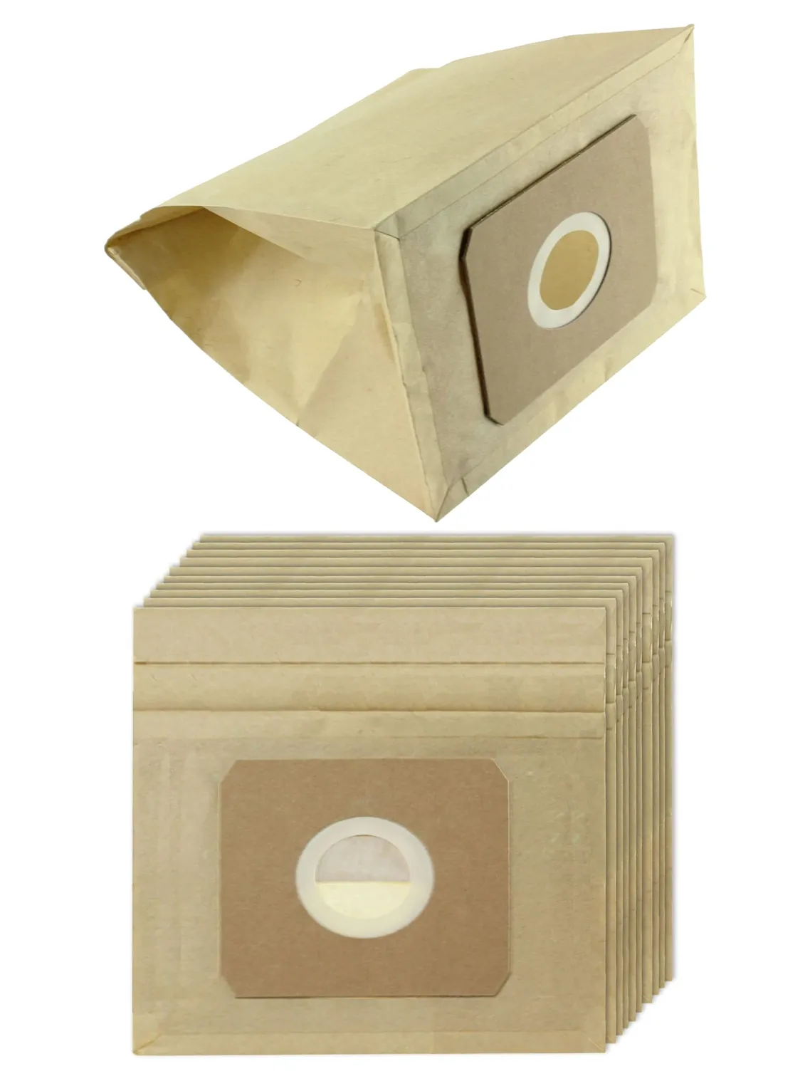 VAX Vacuum Cleaner Replacement Dust Bags Strong Lined Pack of 10