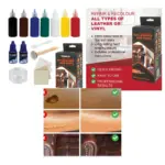 Visbella Leather Vinyl Repair Kit for Sofa Scratches, Tears & Cracks