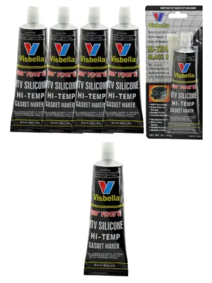 Visbella Silicone Engine Sealant Heat Resistant -80°F to 600°F, 4-Pack