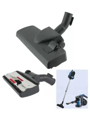Vytronix HSV3 32mm 3-in-1 Wheeled Brush Head for Hard Floors & Carpets