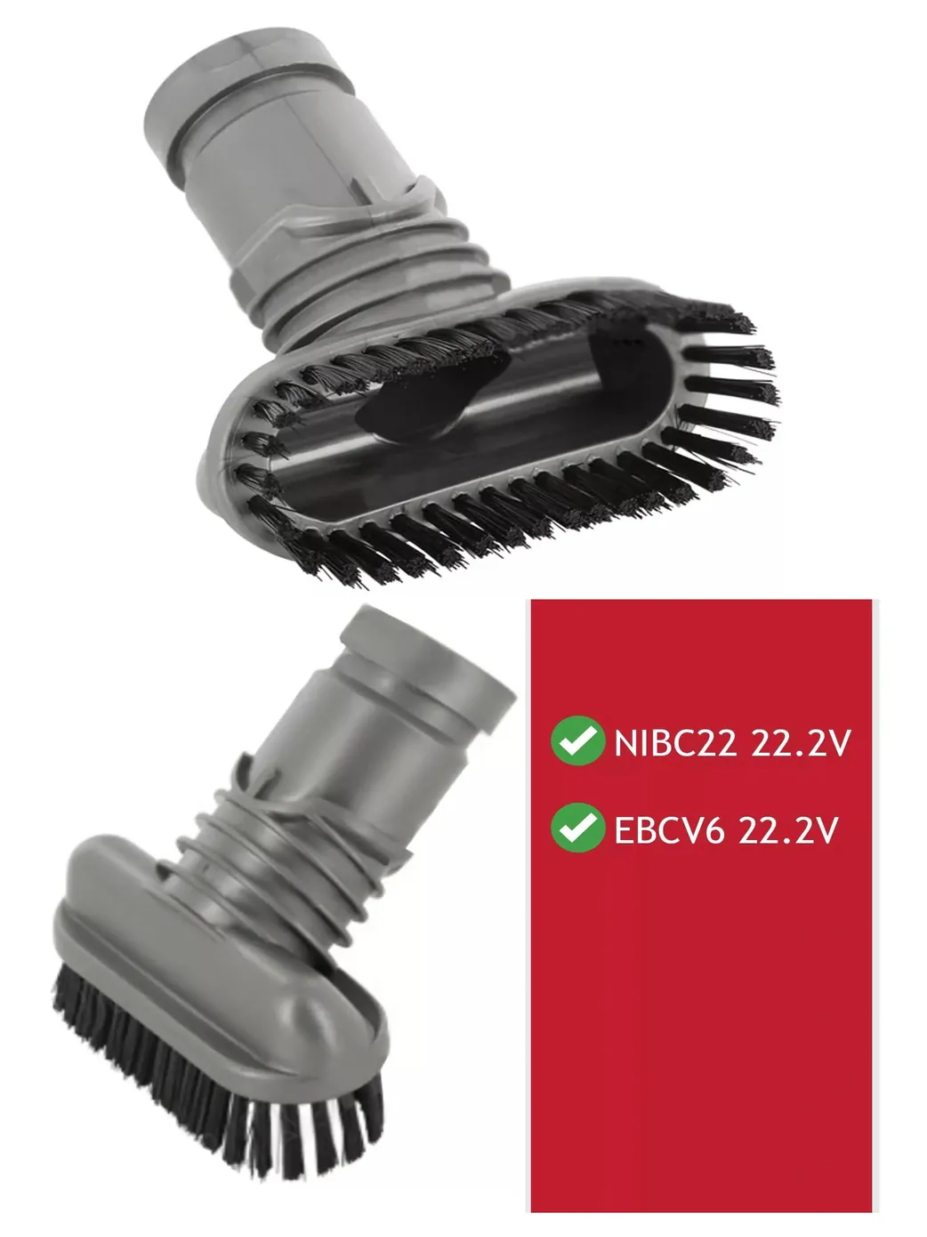 Vytronix NIBC22/EBCV6 Mini Dusting Brush – Tackles Stubborn Dirt