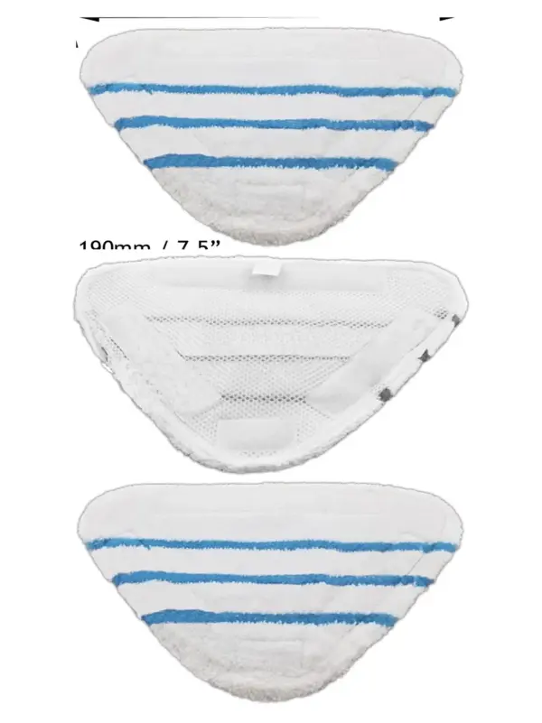 Washable Replacement Pad for Moss 10‑in‑1 1500W Steam Mop Cleaner