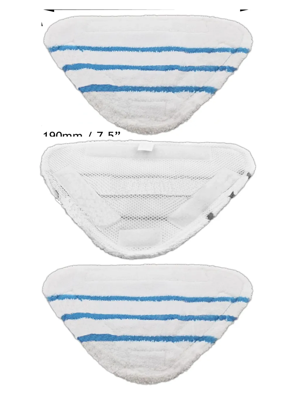 Washable Replacement Pad for Moss 10‑in‑1 1500W Steam Mop Cleaner