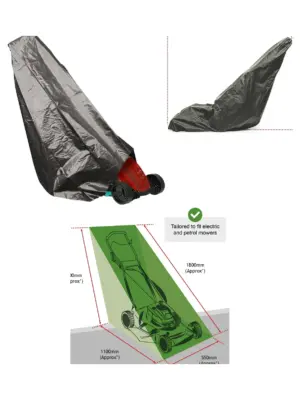 Waterproof Lawn Mower Cover – Fits Mountfield SP41-46 & Princess